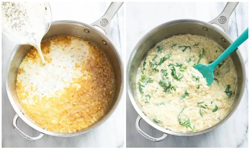 Creamy Lemon Chicken Orzo – Easy One Pot Dinner