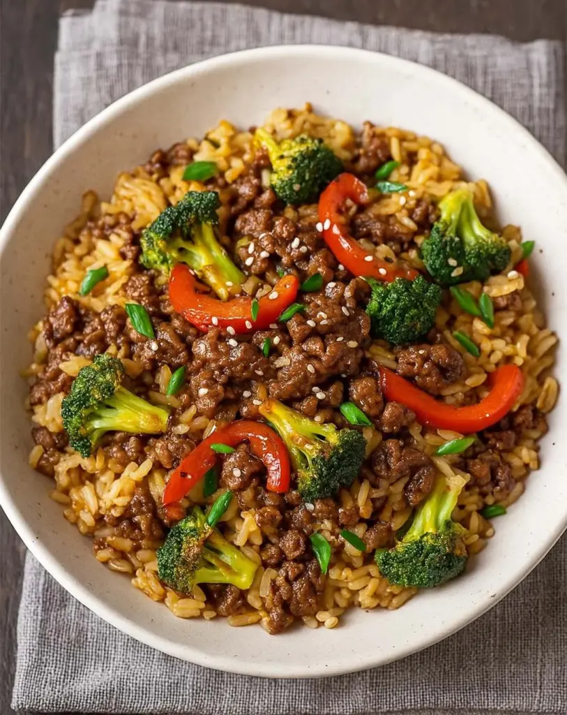 Easy Ground Beef and Broccoli Stir Fry (30-Minute Recipe)