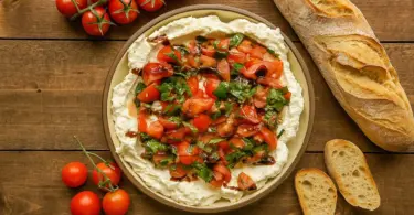 Christmas Bruschetta Dip in 5 Minutes – Easy Festive Appetizer Recipe