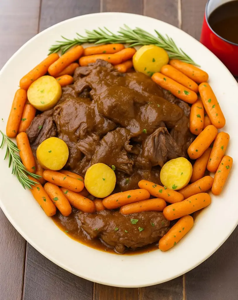 Christmas Red Wine Pot Roast – Tender Holiday Beef Roast Recipe