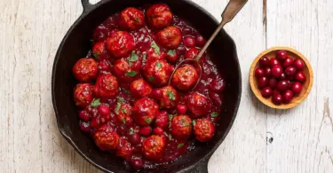 Cranberry Meatballs for Christmas: Sweet, Savory & Ready in 25 Minutes