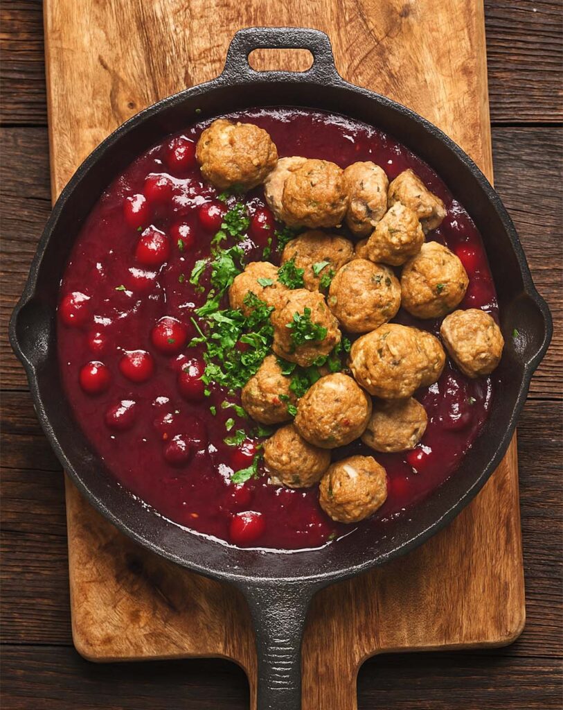 Cranberry Meatballs for Christmas: Sweet, Savory & Ready in 25 Minutes