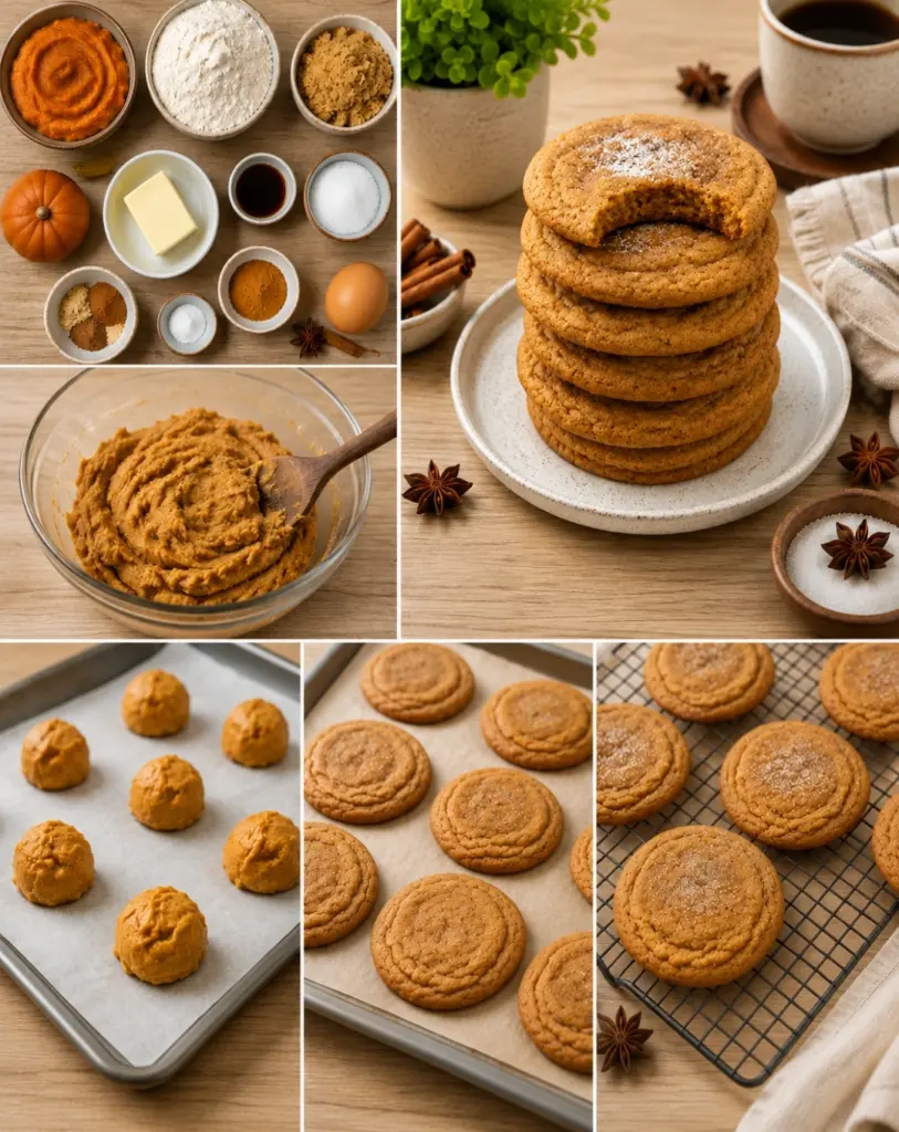 Chewy Pumpkin Cookies – Soft, Spiced and Perfect for Fall