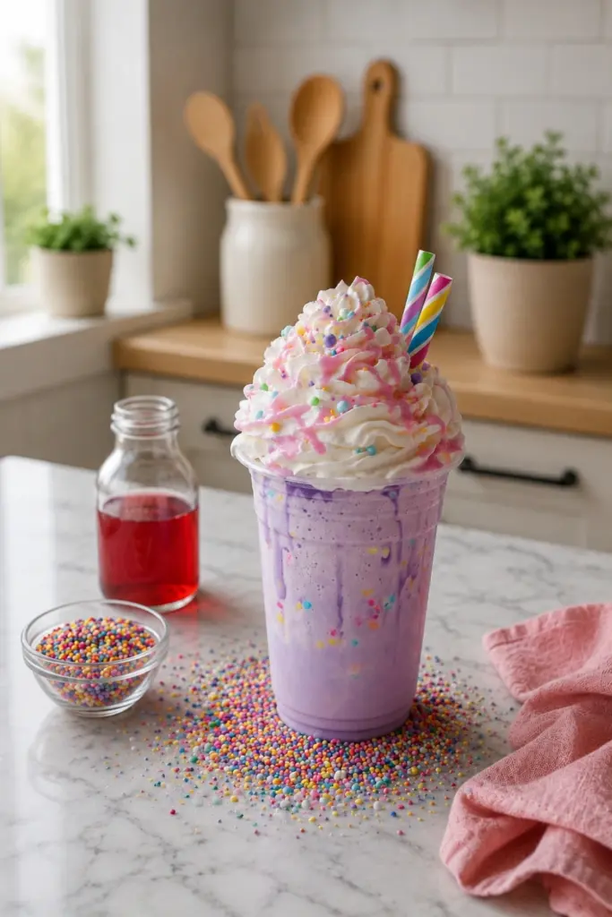 Cotton Candy Frappuccino Recipe – Easy, Creamy and Ready in 5 Minutes